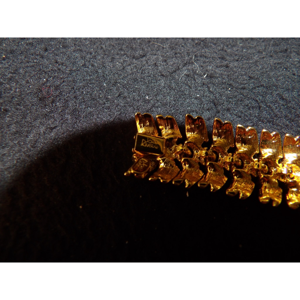 Joan Rivers Women's Bracelet Gold 7.5 inch - Picture 3 of 5